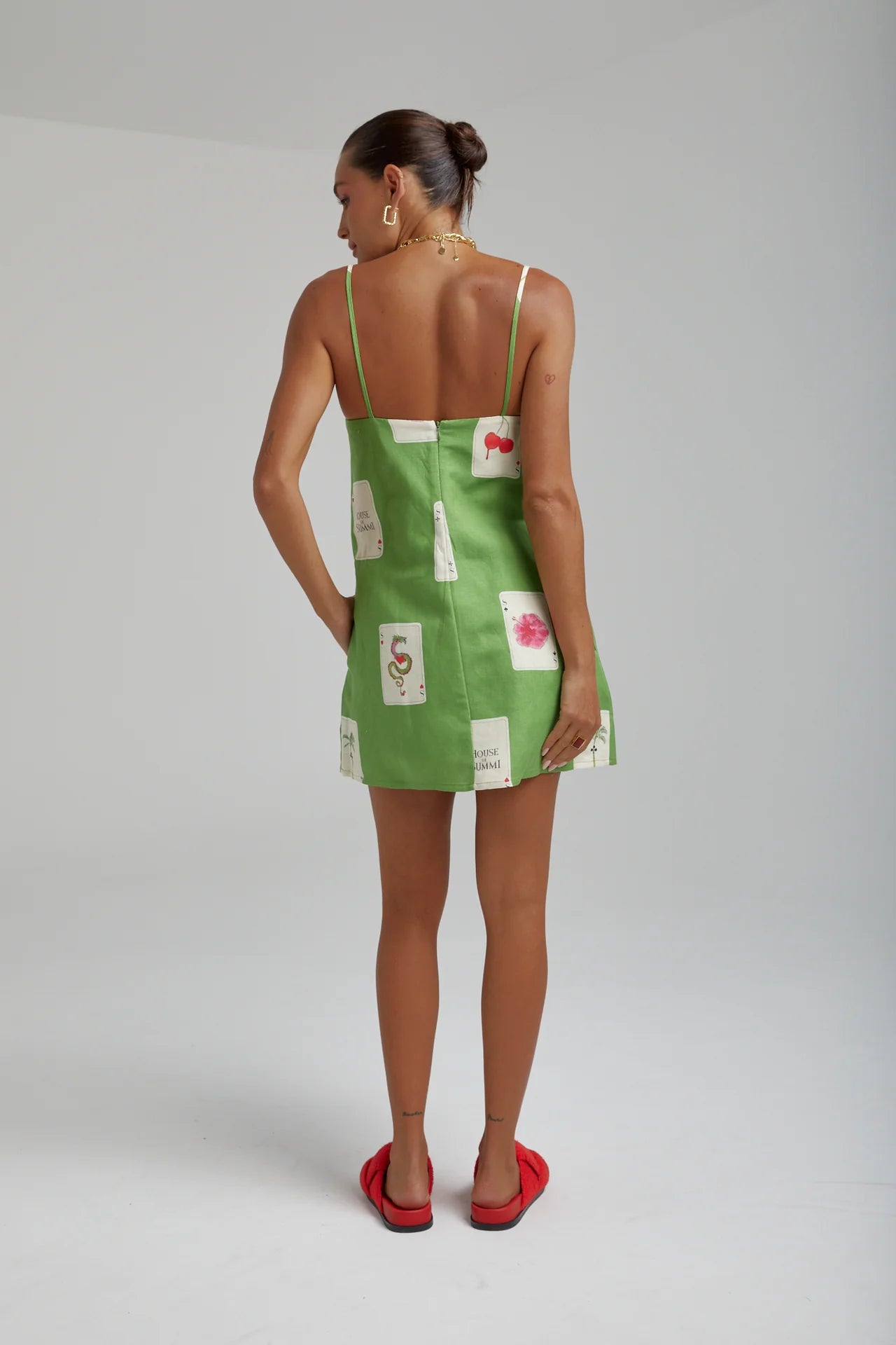Shift Dress - Tarragon