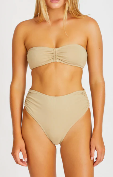Aloe Ruched Waisted Brief