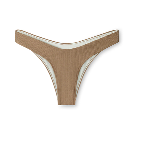 Cocoa Crinkle Curve Brief
