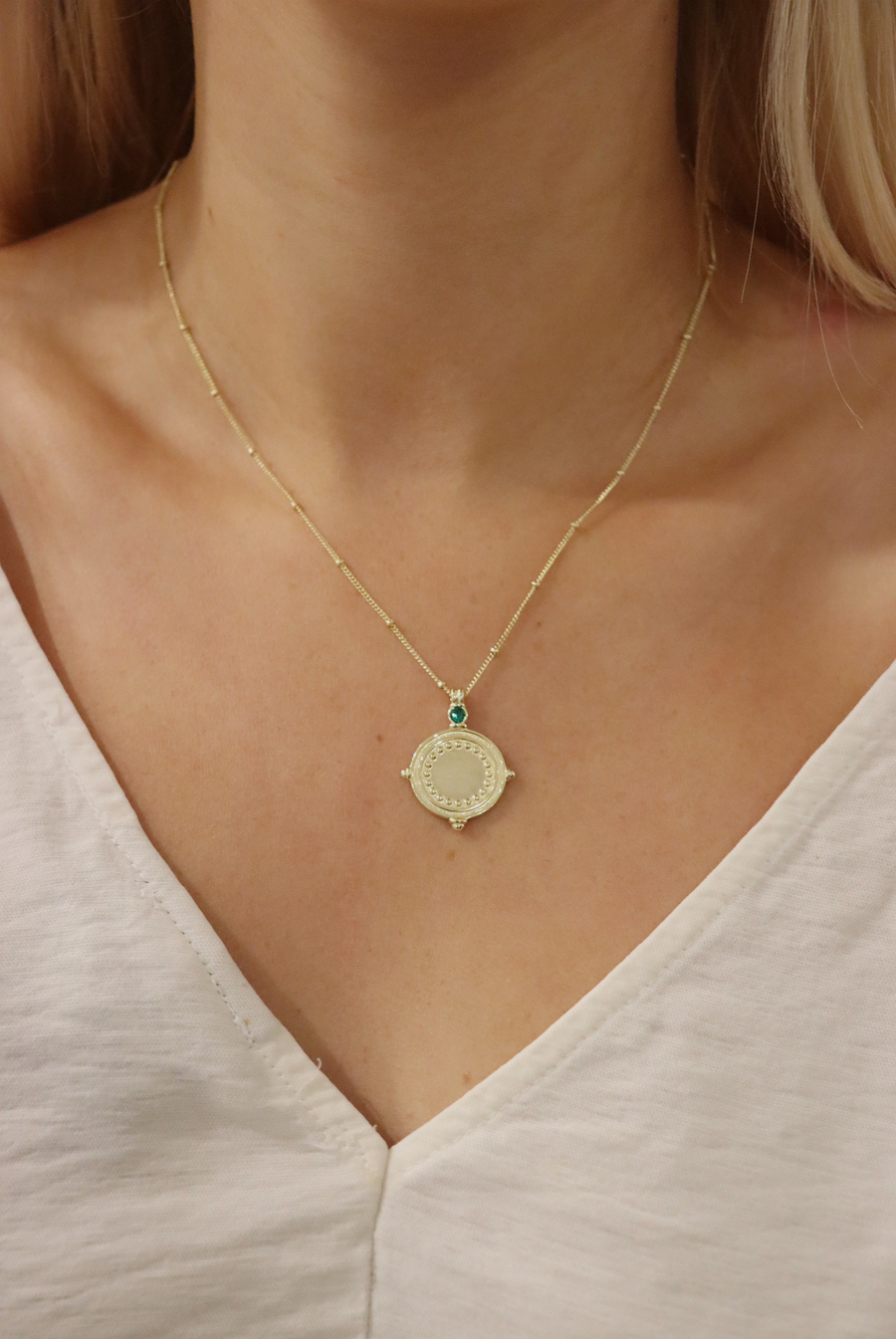 Enchanted Emerald Necklace