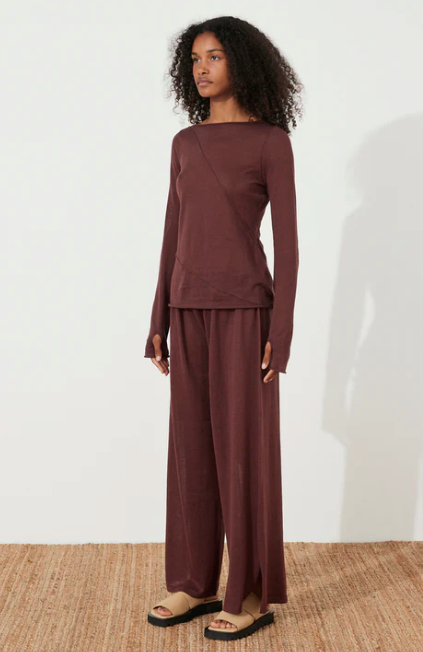 Currant Relaxed Knit Pant