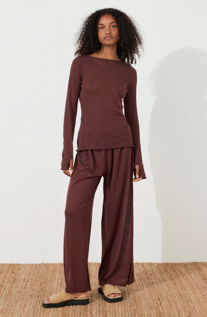 Currant Relaxed Knit Pant