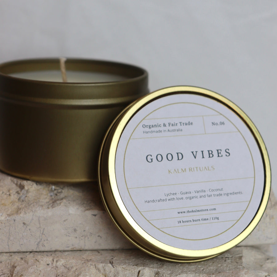 Good Vibes Soy Candle 110g
