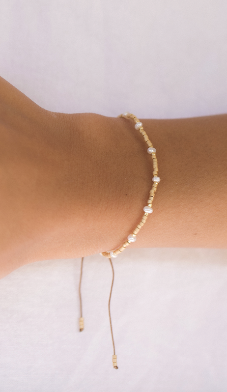 Harmony Bracelet - Beaded Pearl