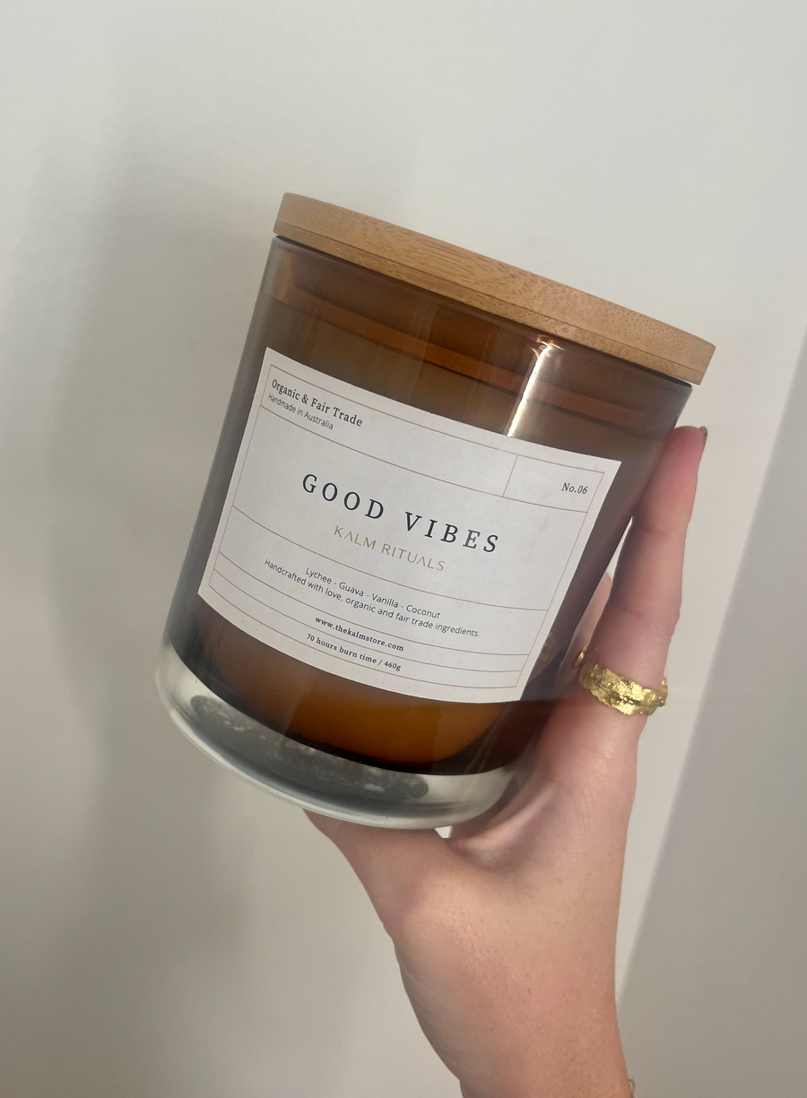 Good Vibes Soy Candle 460g